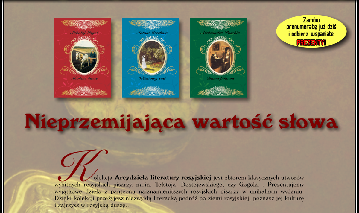 Lista Niektórych Książek, Jakie Będą Dostępne W Kolekcji - Flyer (1200x712), Png Download