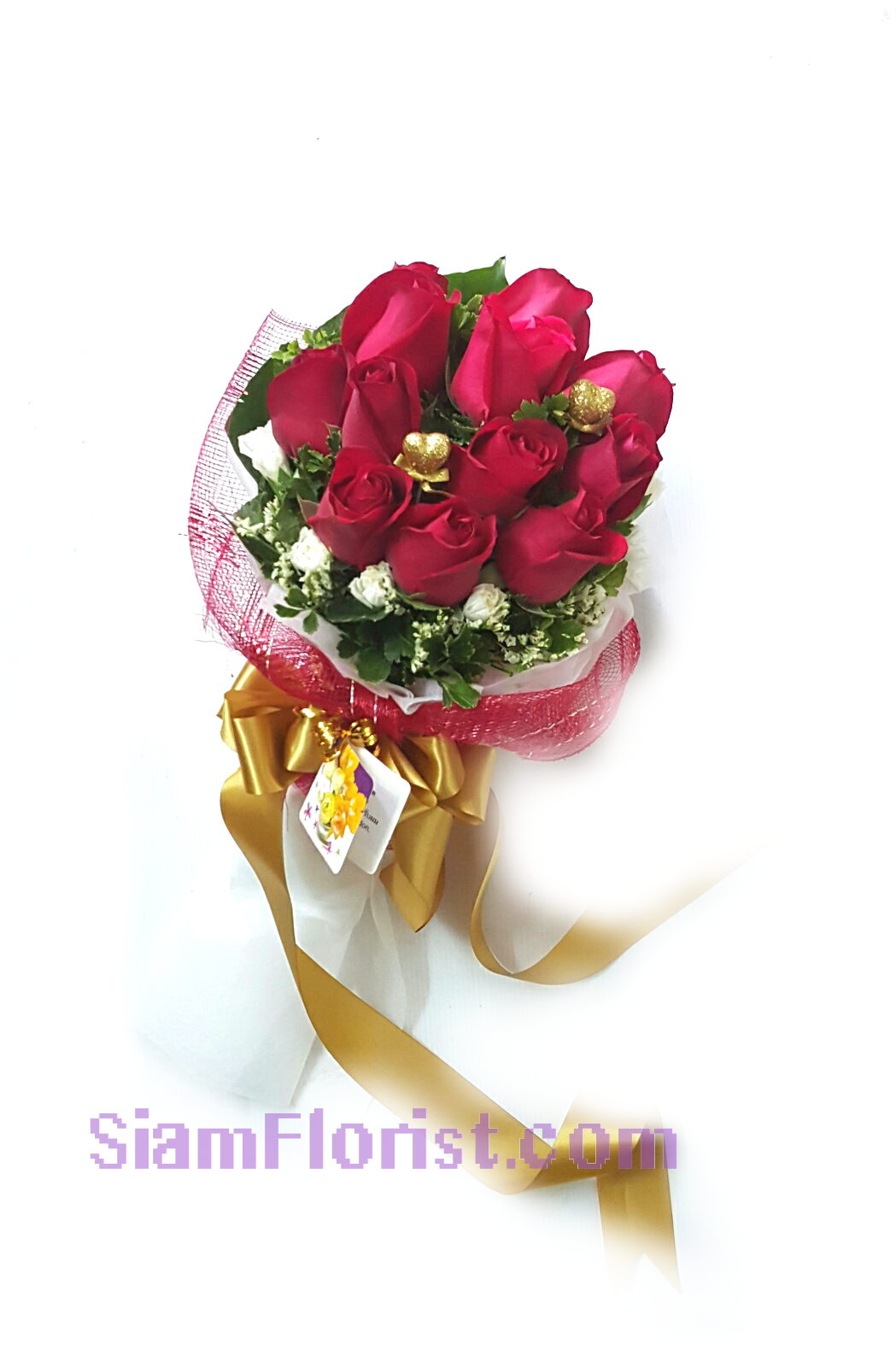 1057 Bouquet Of Roses - Bouquet (1048x1768), Png Download