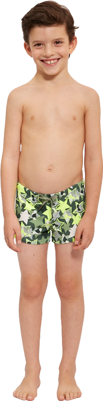 Sunuva Camo Star Swim Trunks - Boy (1402x1500), Png Download