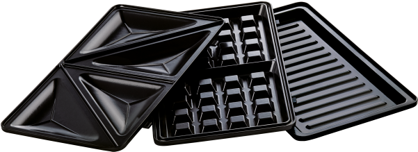 Sencor Ssm 9404rd 3 In 1 Sandwich / Waffle Maker And - Sencor Ssm 9404rd Toaster (600x600), Png Download