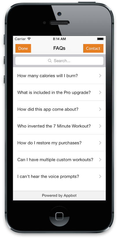 I Put The Review Prompt After A Positive Interaction, - Gui Interface Iphone (414x834), Png Download