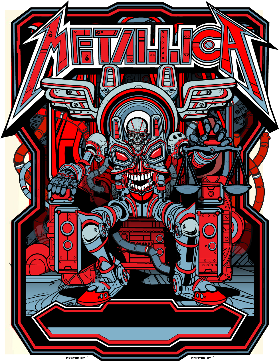 Poster Vip Metallica (990x1320), Png Download