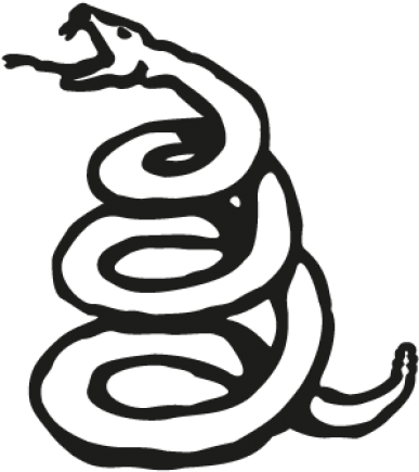 Metallica Snake Logo - Metallica Snake (518x518), Png Download