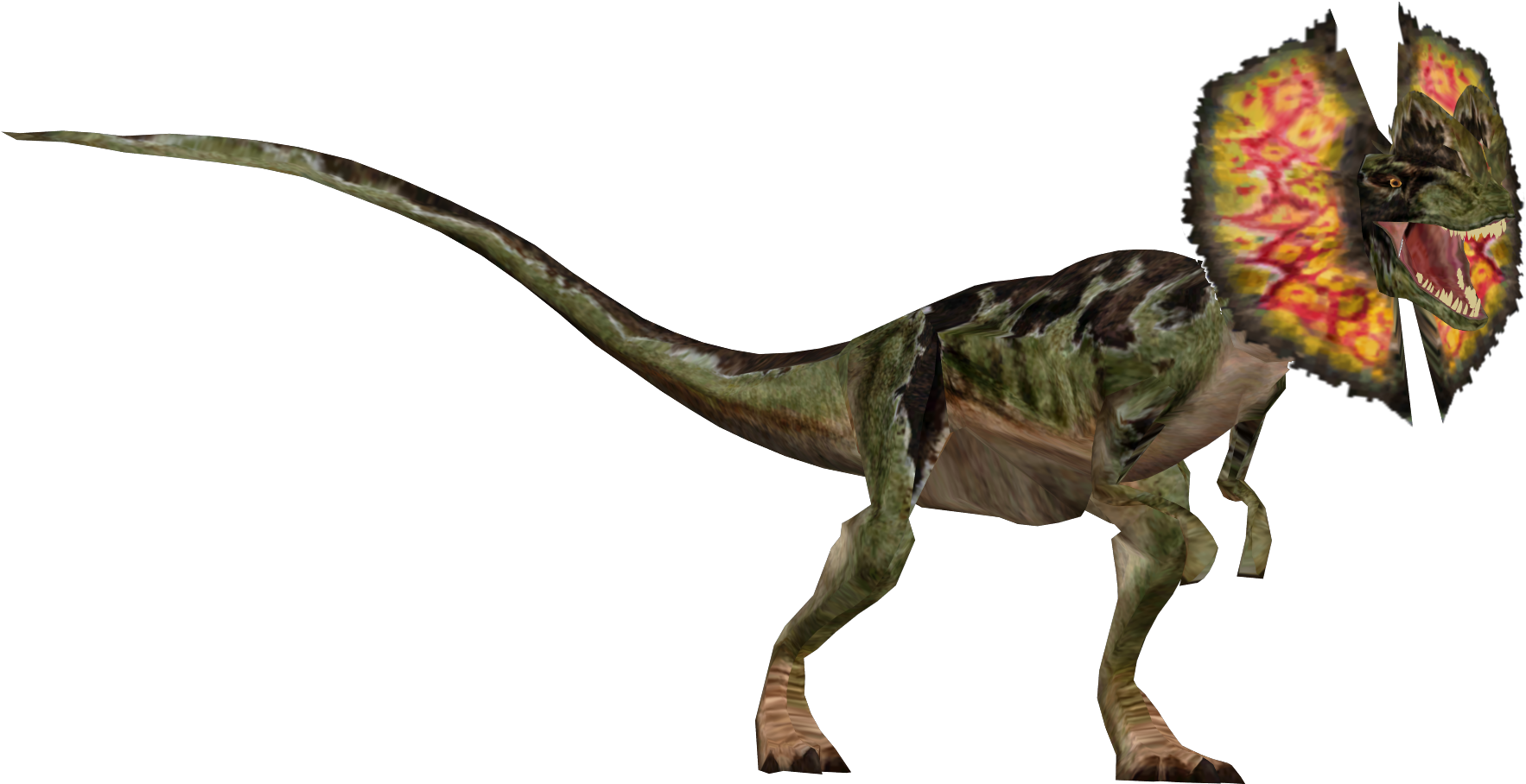Dilophosaurus Png (1920x1080), Png Download