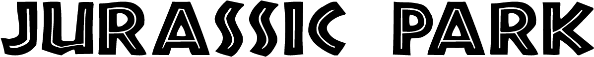 African By Allen R - Jurassic Park Title Png (1200x300), Png Download