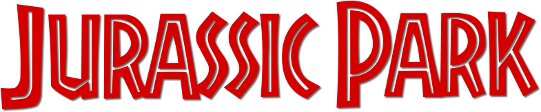 Jurassic Park Image - Jurassic Park Text Logo Png (800x310), Png Download