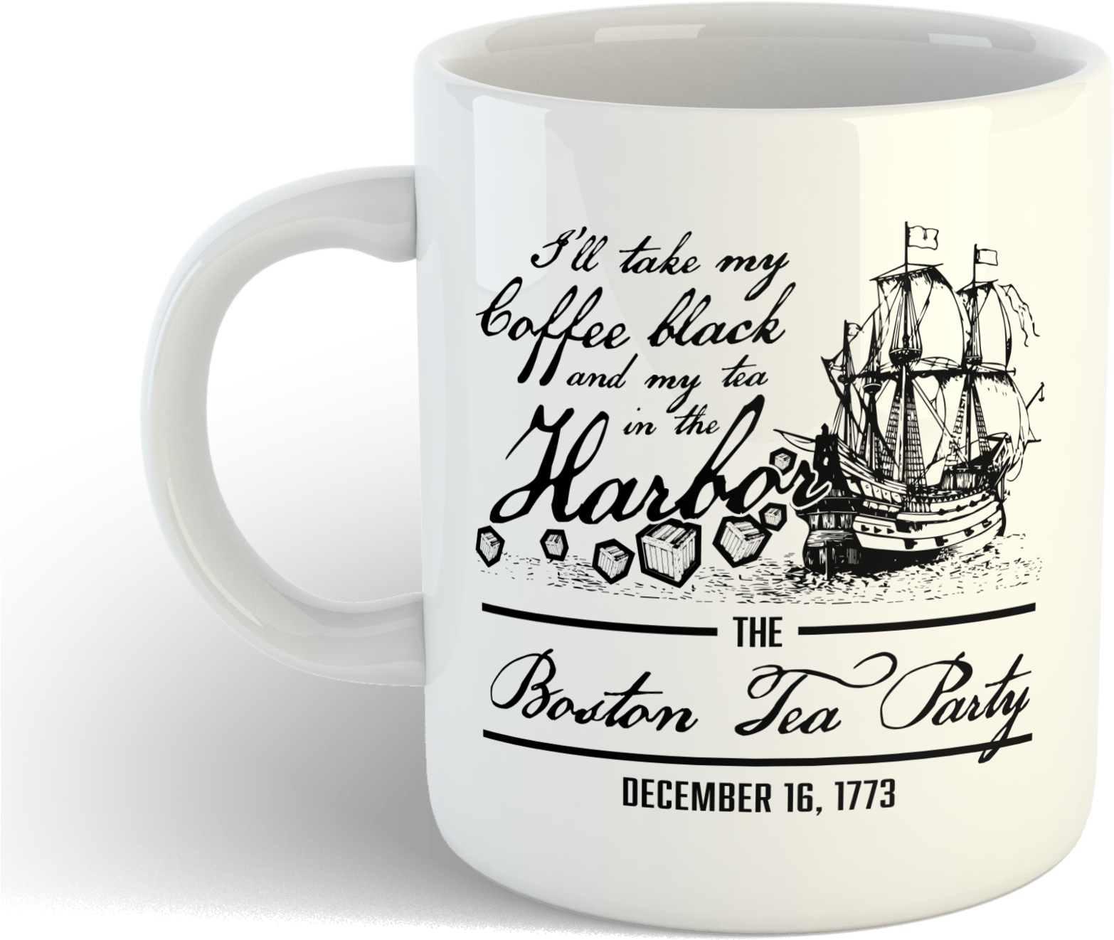 Boston Tea Party Coffee Mug - Tea (2048x2048), Png Download