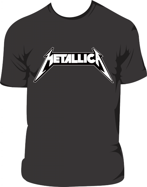 Camiseta - Metallica - Hipster Logo T Shirts (472x600), Png Download
