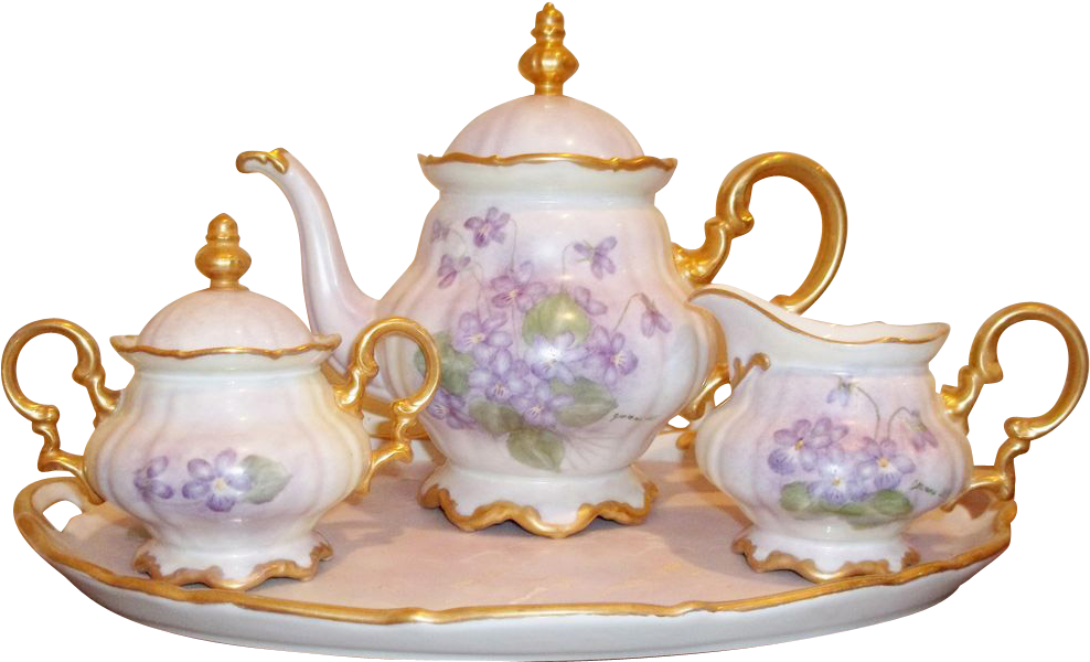 Tea Set Transparent - Tea Set Png (987x987), Png Download