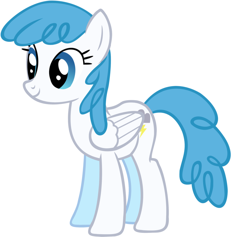 Takeshi6888, Female, Lightning Bolt, Mare, Pegasus, - My Little Pony White Lightning (1024x1024), Png Download