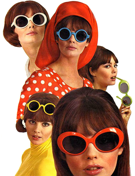 3srx1dentwkejdymv519 - 1960s Sunglasses Womens (442x578), Png Download