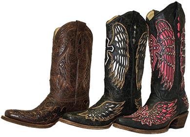 Primarily Fashion Boots - Cowboy Boot (400x300), Png Download