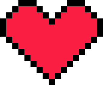Coeur - Pixelh8 / The Boy With The Digital Heart (380x320), Png Download