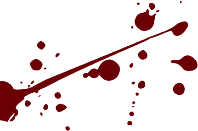 Paint Splatter Black Png (640x480), Png Download