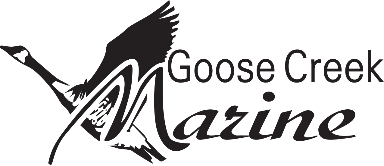 Goose Creek Marine Logo - Logo (1275x551), Png Download