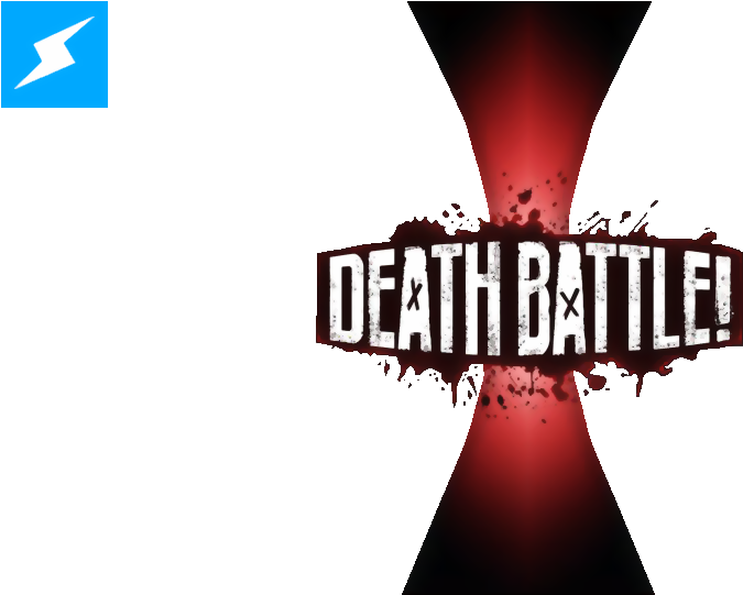 One On One Template With Blood Splatter - Death Battle Logo 2017 (960x540), Png Download