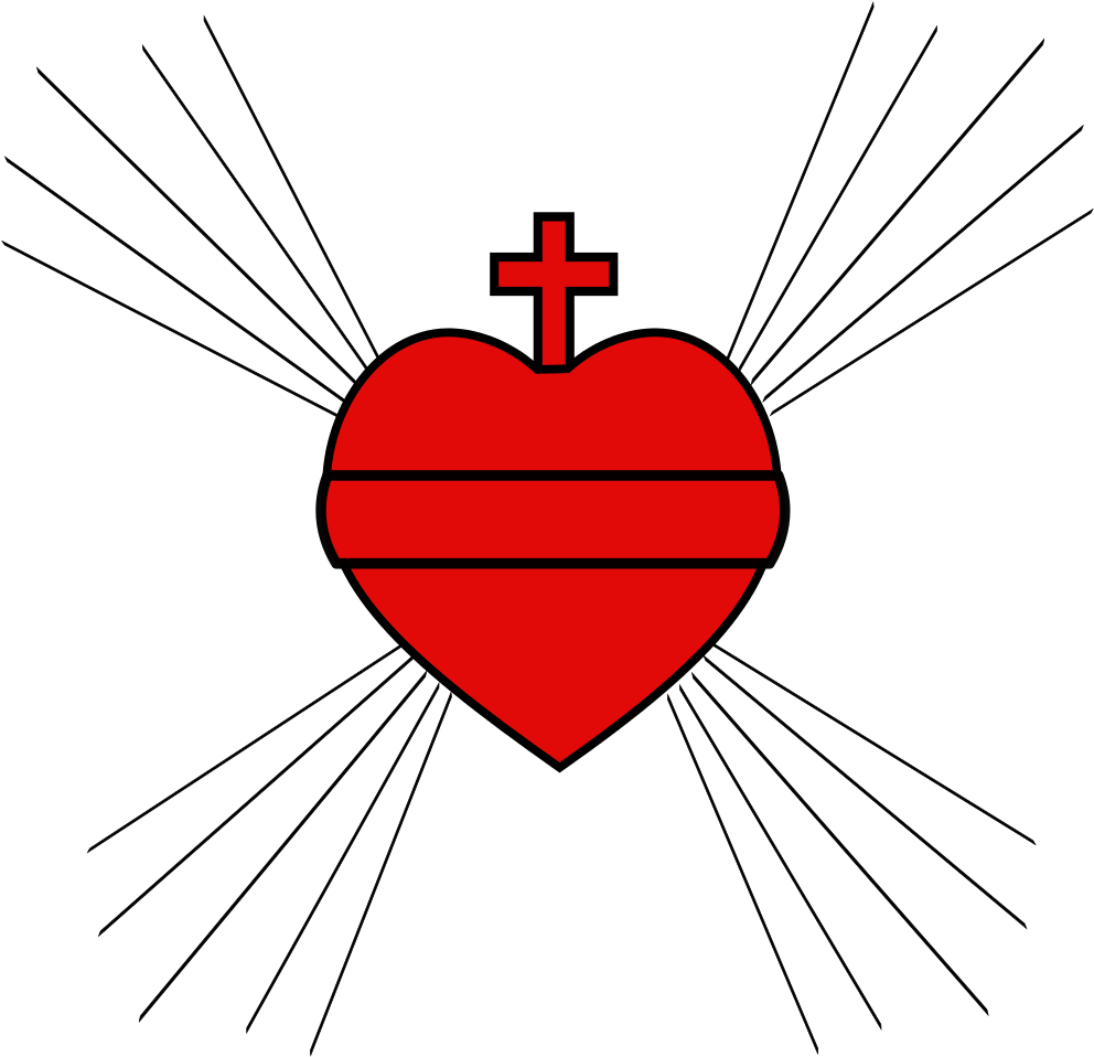 Sacre Coeur Rayonnant - Emblem (1024x1024), Png Download