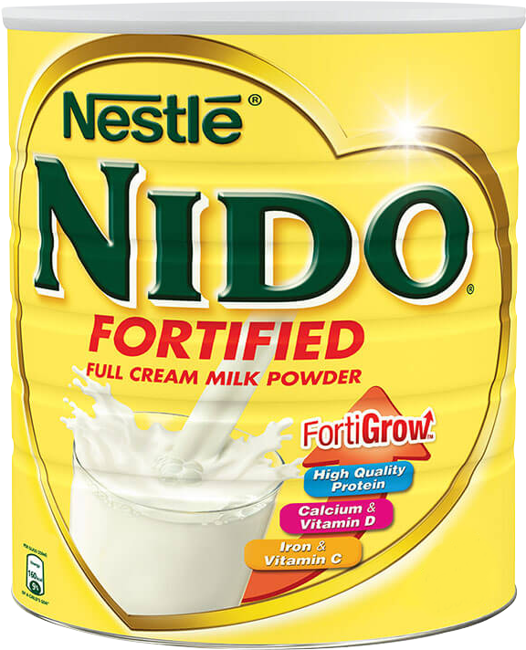Nido® Fortified - Nestle Nido Cream Milk Powder 400gms (900x900), Png Download