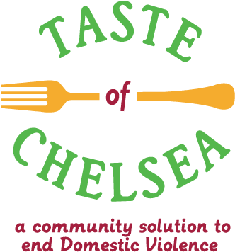 17, 2018 Taste Of Chelsea Logo - Harborcov Communities Overcoming Violence (350x365), Png Download