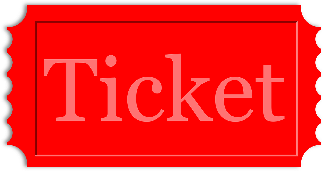 Ticket Stub Free Download Best On X - Pass Tickets (1280x677), Png Download
