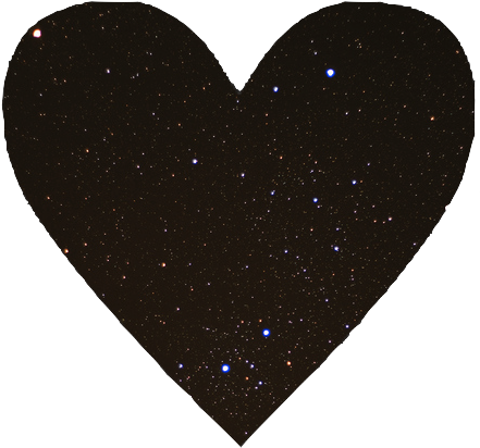 I Love Space - Png Corazon (442x475), Png Download