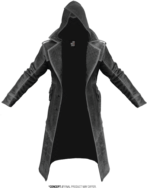 Jacobs Coat From Ac - Assassin's Creed Syndicate Trench Coat (700x630), Png Download