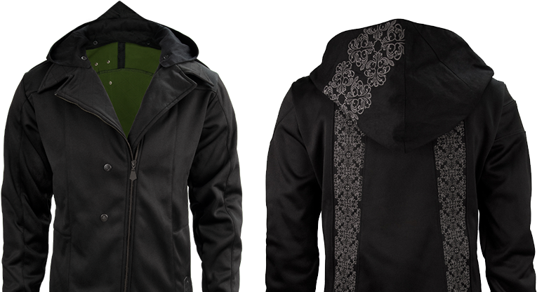Stay Warm And Hidden With These Assassin's Creed Syndicate - Assassin's Creed Evie Hoodie (940x420), Png Download