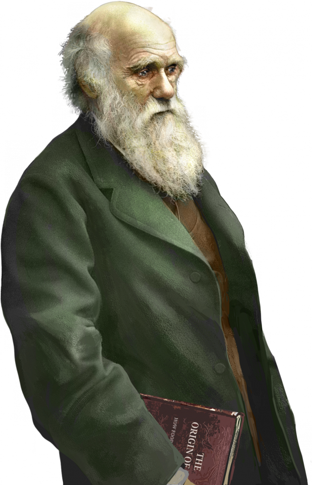 The Celebrities Of Assassin's Creed Syndicate Ign First - Charles Darwin In Tamil (640x995), Png Download