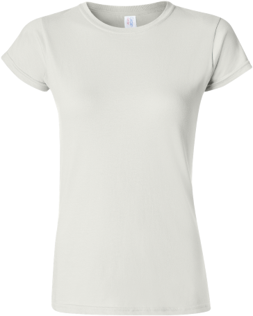 Fitted Tee - Womens T Shirt Png (400x500), Png Download