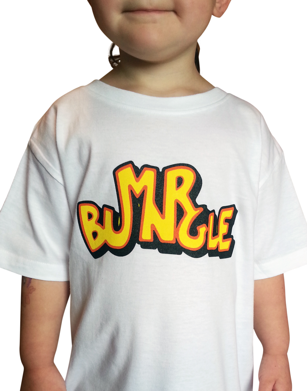 Mr Bungle "bubble Logo" Childrens White T-shirt (1000x1274), Png Download