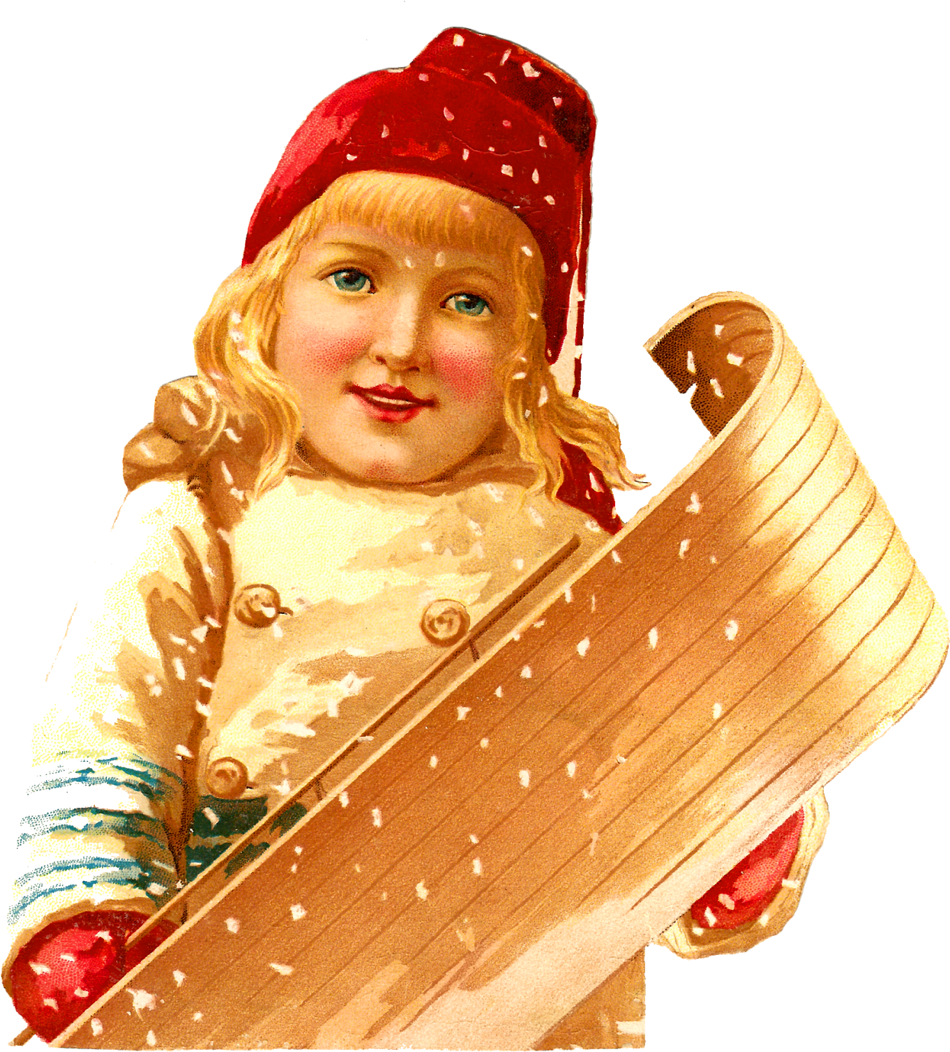 Her Bright Smile And Rosey Cheeks Are Signs That She's - Girl (1479x1600), Png Download