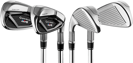 Rental-clubs - Taylormade M4 Irons (464x282), Png Download