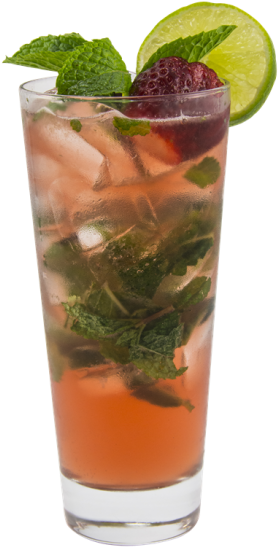 Berry Rosé Mojito - Berry (467x622), Png Download