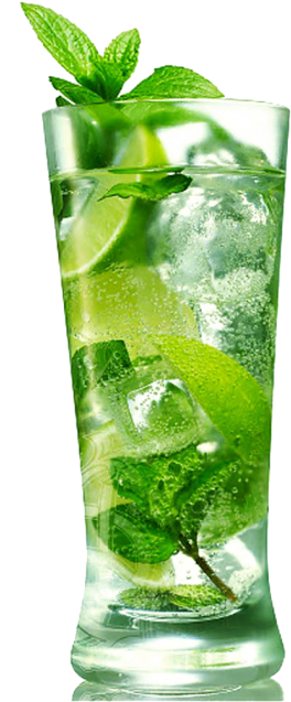 Mojito Diablo Cocktail - Mojito Drink Png (866x650), Png Download