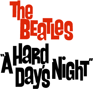 A Hard Day's Night - Beatles Hard Days Night Logo (400x400), Png Download