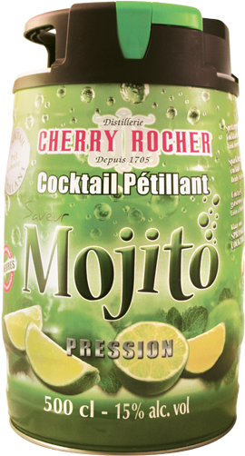 Mojito Keg 5 L - Fut De Mojito (298x531), Png Download