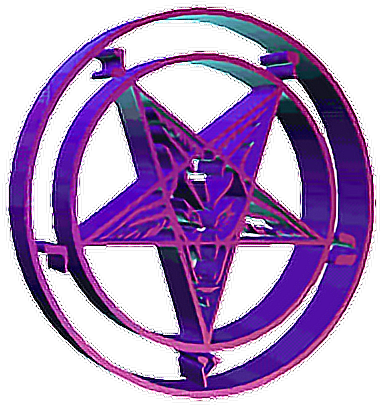Pentagram Satanic Satan Satanism Demon Goth - Satanic Png (500x470), Png Download
