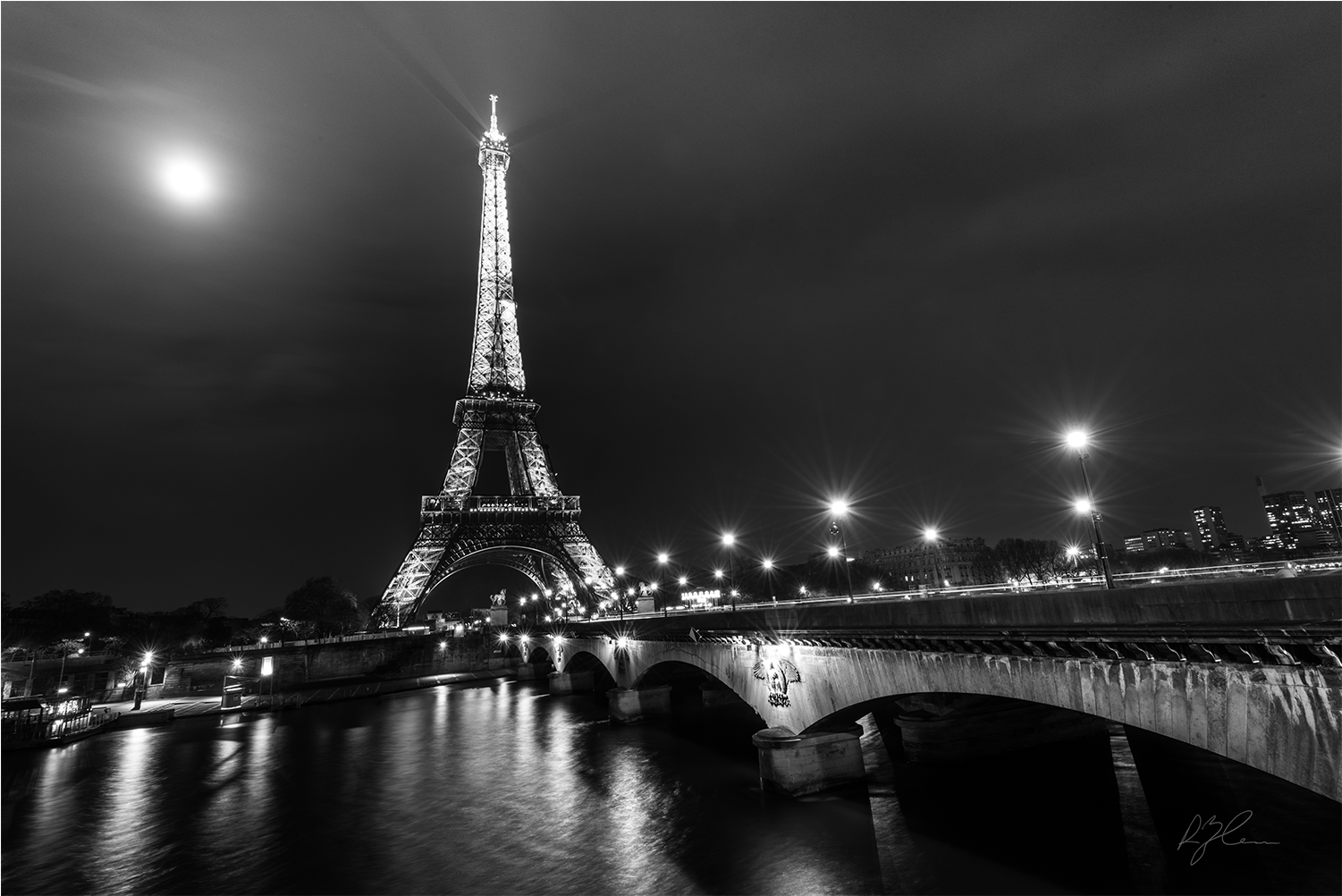Eiffel Tower Night - Eiffel Tower (1500x1500), Png Download