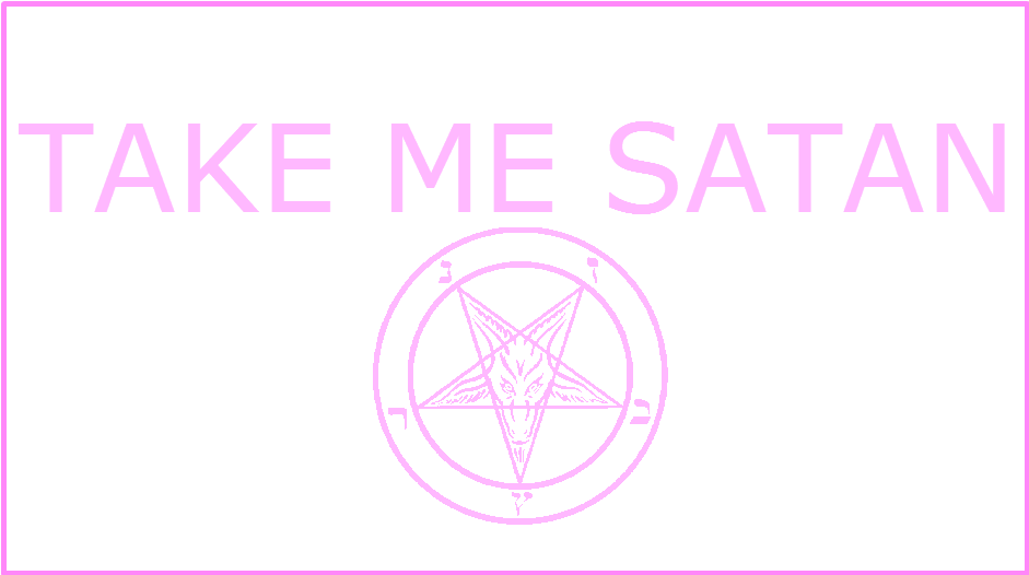#cute #baphomet #kawaii #desu #moshi #satan #symbol - Baphomet - Satan Throw Blanket (1024x605), Png Download