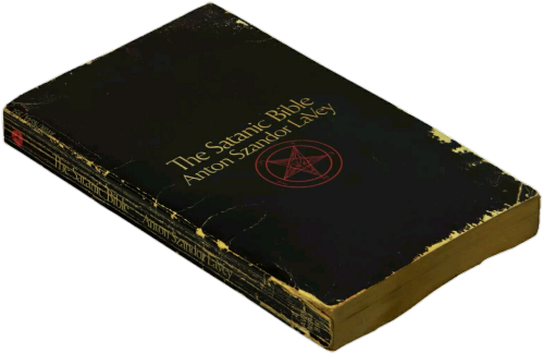 Transparent Satanic Bible - Satanic Bible Transparent Background (500x378), Png Download