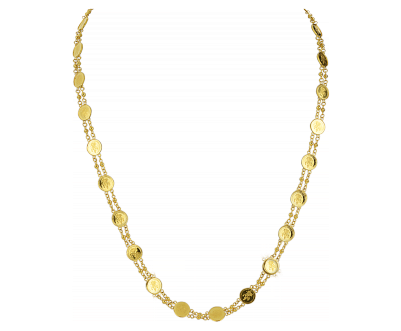 Buy Kt Gold Chains - Necklace (400x400), Png Download