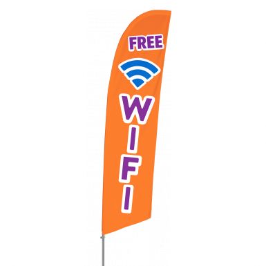 Bowflag Stock Design Free Wifi Flag Banner - Earn My Degree Girl (385x385), Png Download