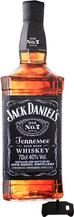 Bottle Flag® Banner Jack Daniel's Face - Jack Daniels 100 Cl (800x800), Png Download