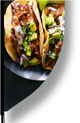 Feather Flag - Mexican Street Style Tacos (400x400), Png Download