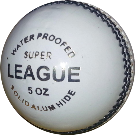 Super League - White - 5oz - Cricket Ball White Png (508x501), Png Download