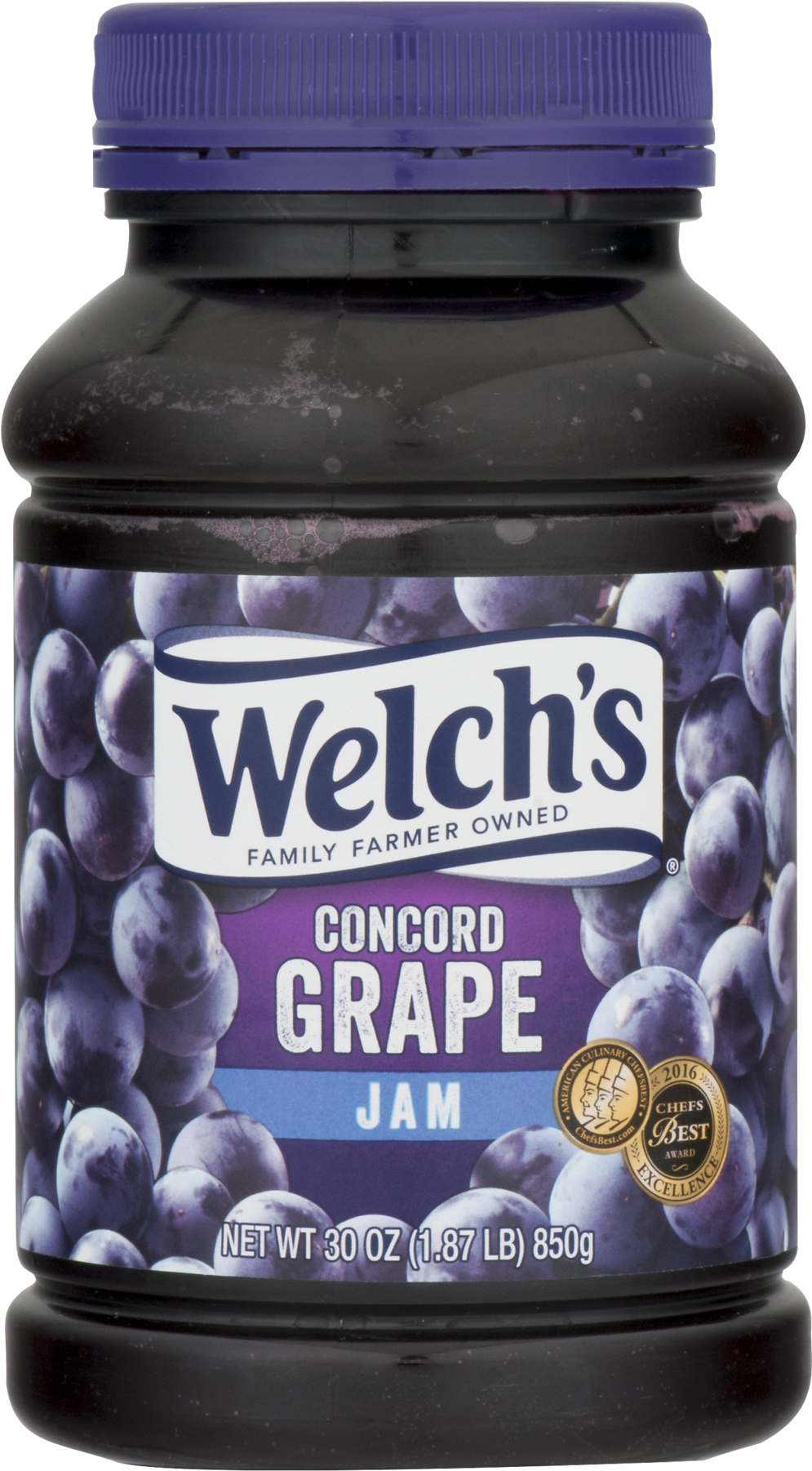 Welch's Jelly - Concord Grape - 30 Oz By Welch's (1800x1800), Png Download
