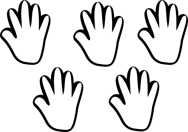 Balloons Svg Png Icon Free Download Source - Small Hand Clip Art (600x421), Png Download