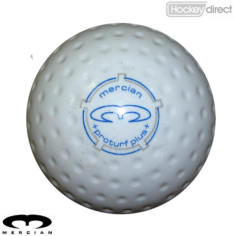 Mercian Pro Turf Plus Dimple White Ball - Mercian Hockey Mercian Pro Turf Plus Dimple Hockey (500x500), Png Download