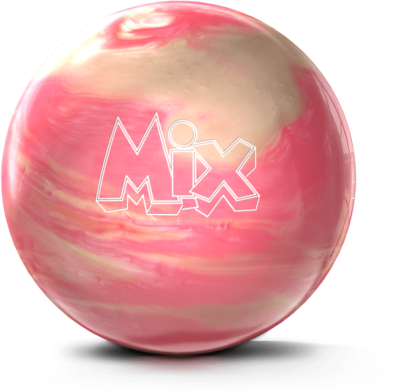Pink/white Mix Png - Bowling Ball (900x900), Png Download
