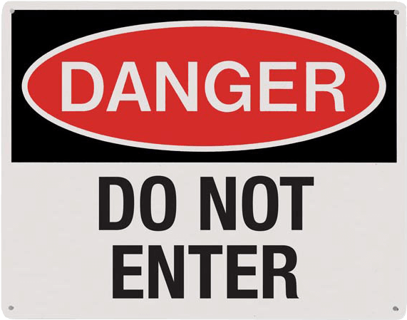 Danger Do Not Enter - Caution This Vehicle Makes Frequent Stops At Your Moms (580x580), Png Download
